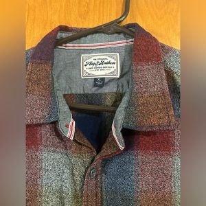 Flag and Anthem flannel shirt